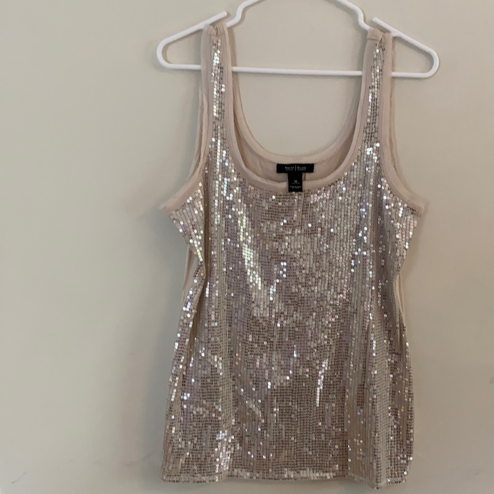 Gorgeous sequin tank top
